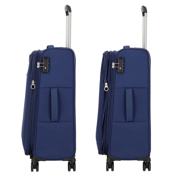 American Tourister Blazing Ride 4 Rollen Kofferset 3-teilig mit Dehnfalte
