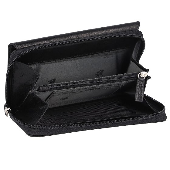 mano Donna Aurona Geldbörse RFID Leder 18 cm