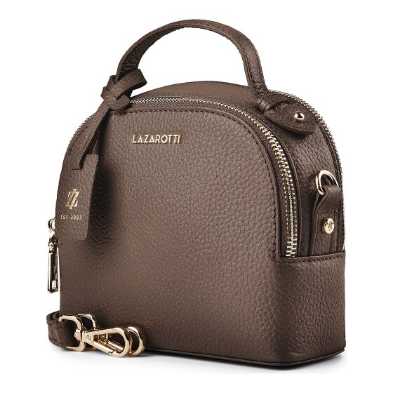 Lazarotti Bologna Leather Crossbody Handtasche Leder 17 cm