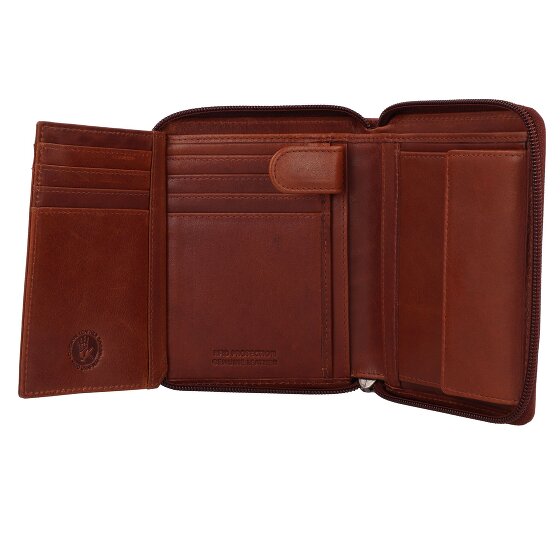Greenburry Vintage Geldbörse RFID Schutz Leder 12.5 cm Greenburry Vintage Geldbörse RFID Schutz Leder 12.5 cm