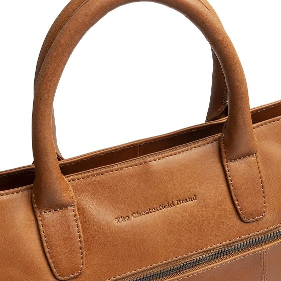 The Chesterfield Brand Westbrook Schultertasche Leder 34 cm Laptopfach