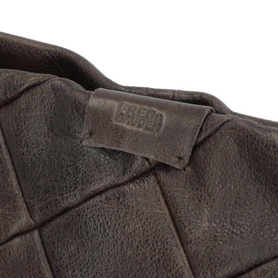 FredsBruder Check my Bag Schultertasche Leder 35 cm