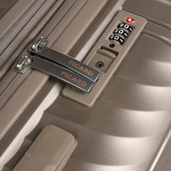 Picard Vienna 4 Rollen Kofferset 3-teilig mit Dehnfalte