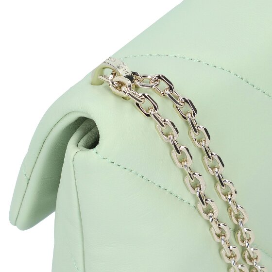 Patrizia Pepe Fly Padded Umhängetasche Leder 25 cm