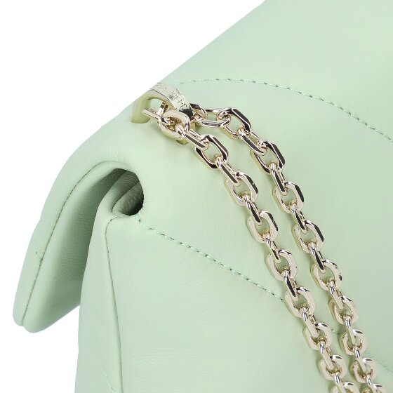 Patrizia Pepe Fly Padded Umhängetasche Leder 25 cm