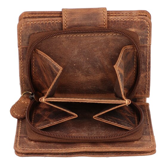 Greenburry Vintage Geldbörse Leder 12,5 cm