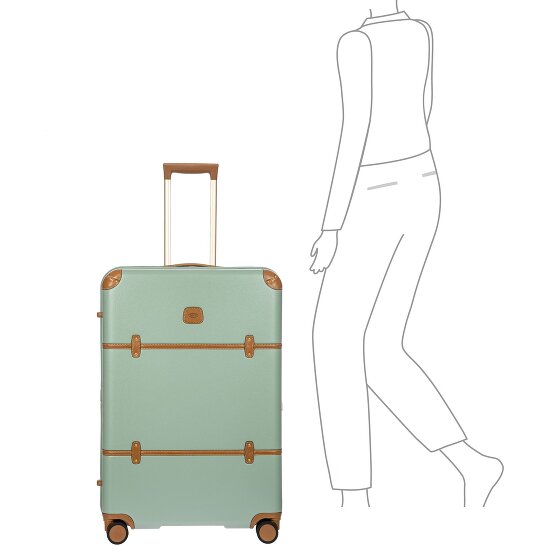 Bric's Bellagio 4 Rollen Trolley 76 cm mit Dehnfalte