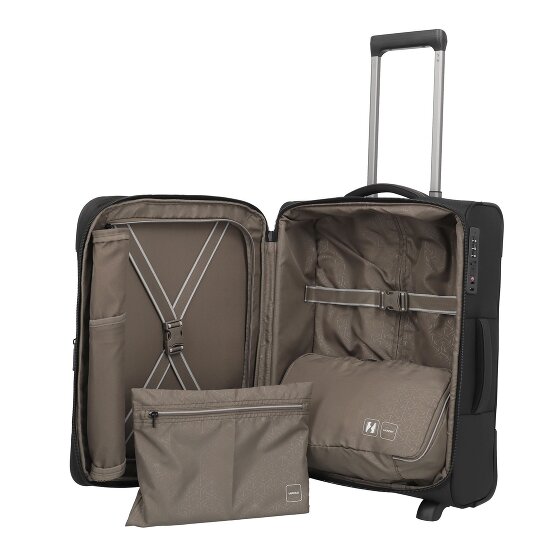 Travelite Crosslite 2 Rollen Kabinentrolley 54 cm