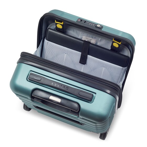 Delsey Paris Shadow 5.0 4-Rollen Businesstrolley 38 cm Laptopfach mit Dehnfalte