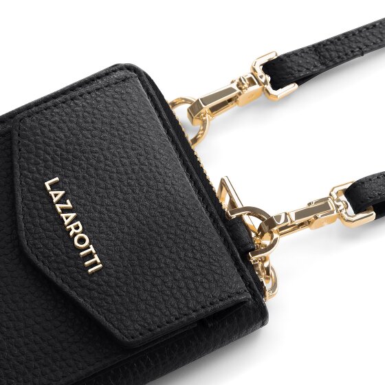 Lazarotti Bologna Leather Zip-Around Geldbörse Handytasche Leder 19 cm