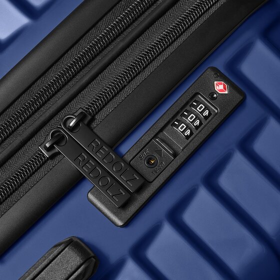 Redolz Essentials 18 4 Rollen Kofferset 3-teilig mit Dehnfalte