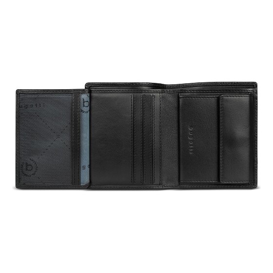bugatti Due Geldbörse RFID Schutz Leder 9 cm