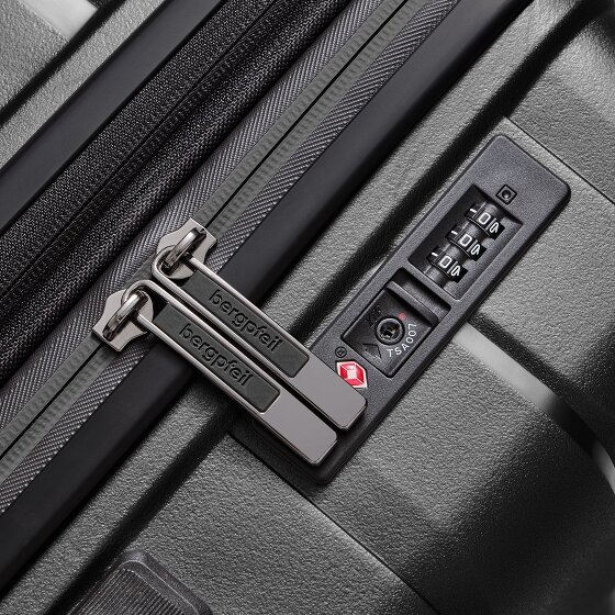 Bergpfeil Travel 4 Rollen Trolley L 75 cm mit Dehnfalte