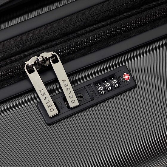Delsey Paris Meteor 4-Rollen Kofferset S+L mit Dehnfalte