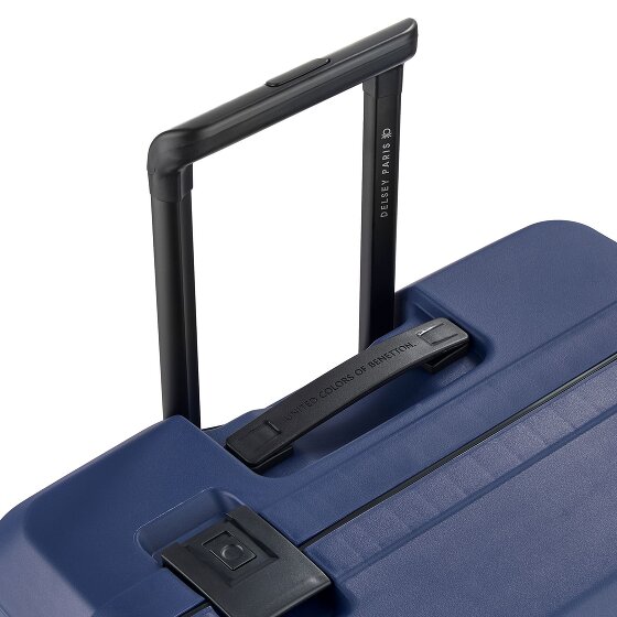 Delsey Paris x United Colors of Benetton Color Block Hardside 4-Rollen Trolley 67 cm