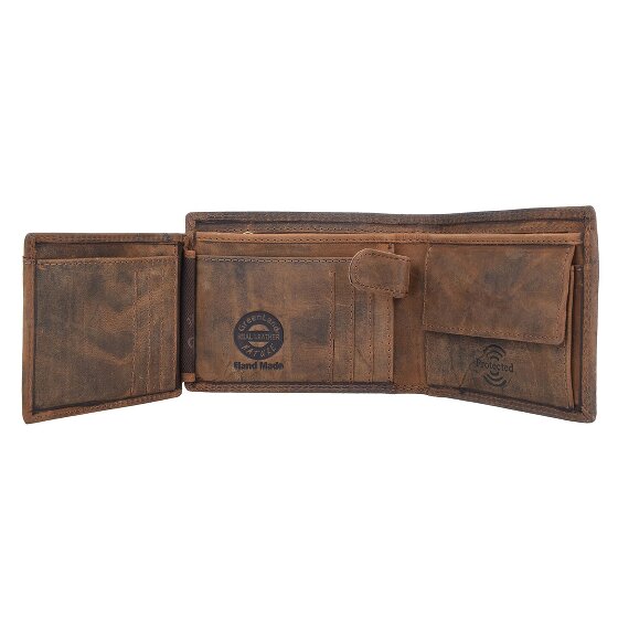 Greenland Nature Montenegro Geldbörse RFID Leder 12 cm