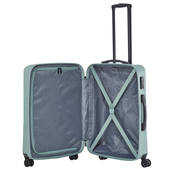 Travelite Bali 4 Rollen Kofferset 3-teilig