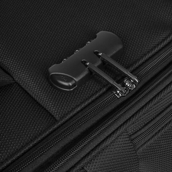bugatti Valencia Soft 4 Rollen Kabinentrolley S 55 cm mit Dehnfalte