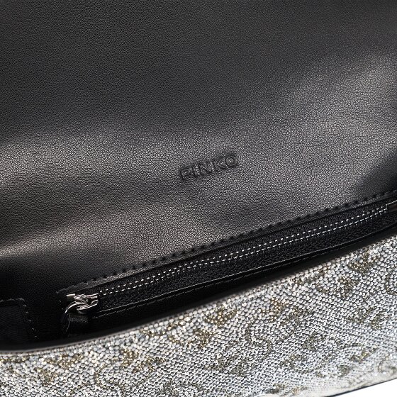 PINKO Love One Umhängetasche Leder 18 cm