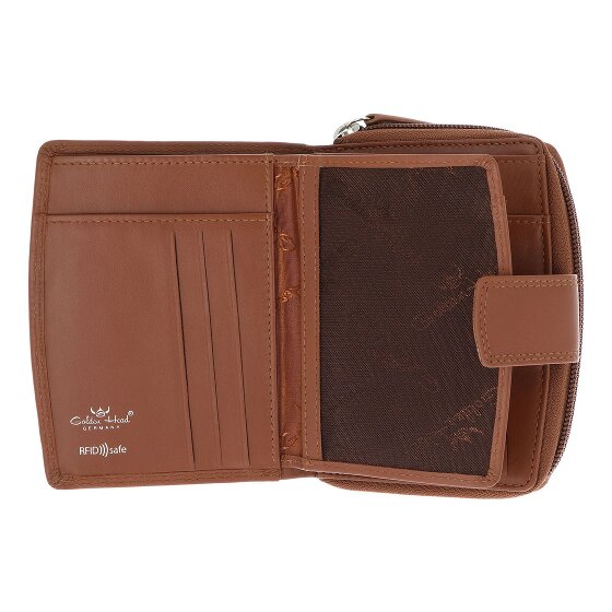 Golden Head Polo Geldbörse RFID Schutz Leder 12 cm