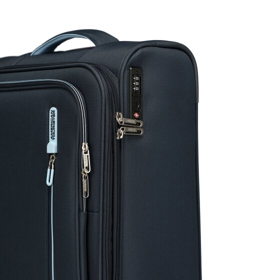 American Tourister Cloudrider 4 Rollen Kabinentrolley S 55 cm mit Dehnfalte