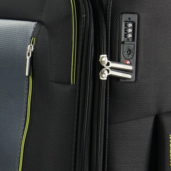 American Tourister Aktivus 4 Rollen Kofferset 3-teilig mit Dehnfalte