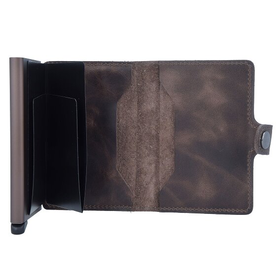 Secrid Miniwallet Vintage Kreditkartenetui Geldbörse RFID Leder 6,5 cm