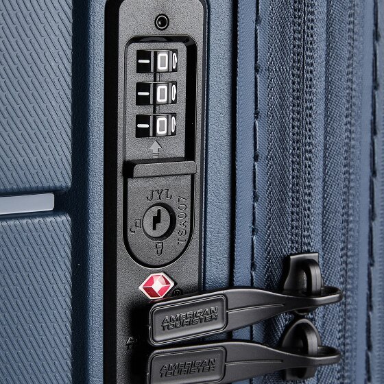 American Tourister Dashpop 4 Rollen Trolley 67 cm mit Dehnfalte