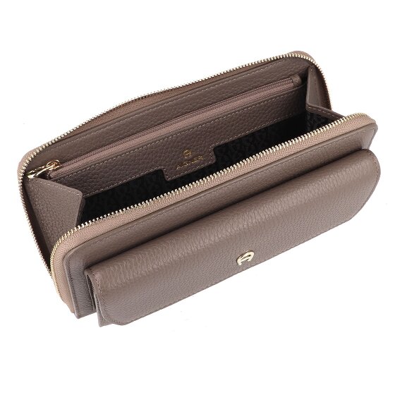 AIGNER Clutch Geldbörse Leder 20 cm
