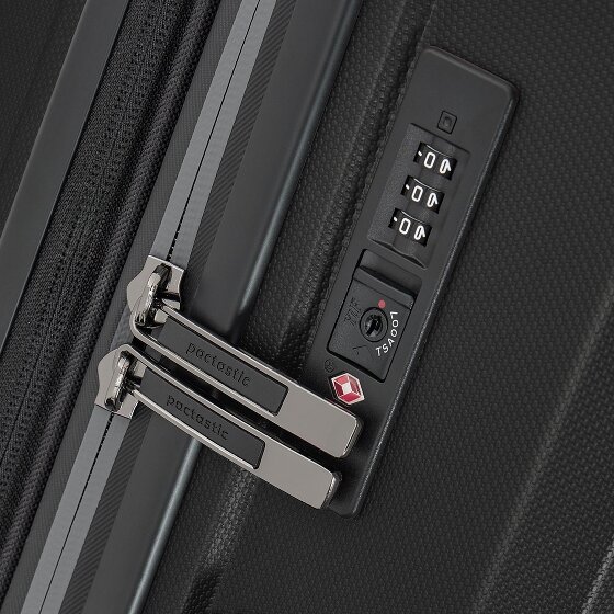 Pactastic Collection 01 4 Rollen Trolley M 67 cm mit Dehnfalte