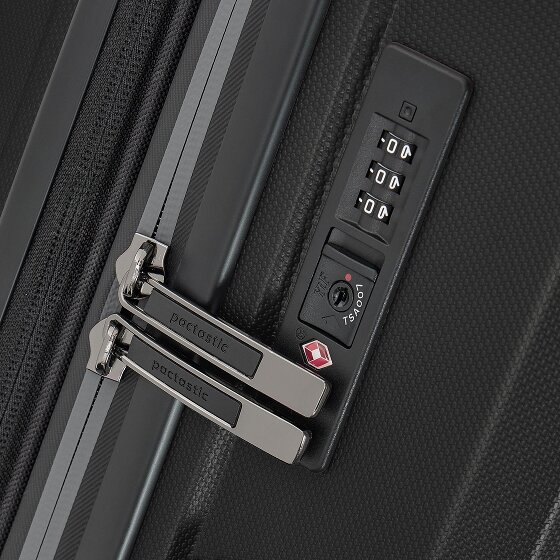 Pactastic Collection 01 4 Rollen Trolley M 67 cm mit Dehnfalte