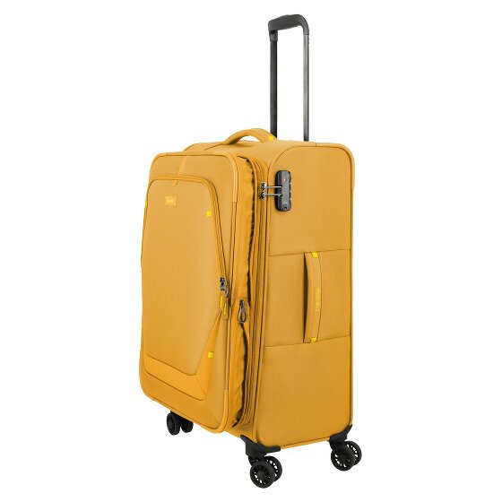 Travelite Umbria 4 Rollen Kofferset 3-teilig mit Dehnfalte