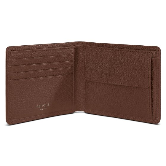 Redolz Leather Essentials QF Geldbörse RFID Leder 11,5 cm