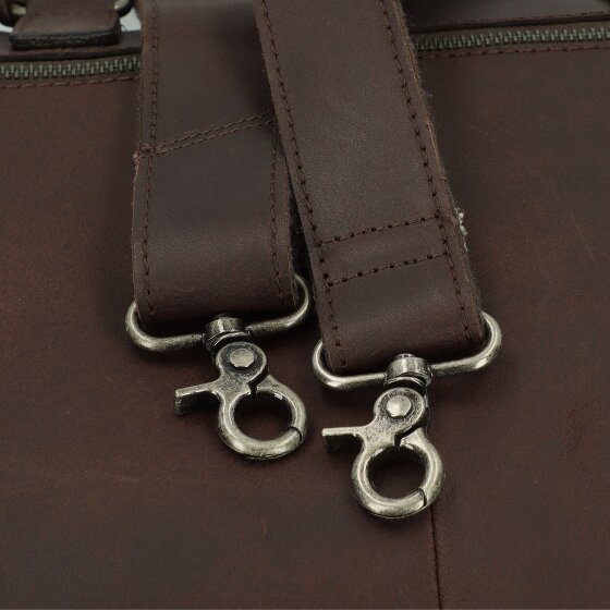 Burkely On the move Shopper Tasche Leder 40 cm Laptopfach