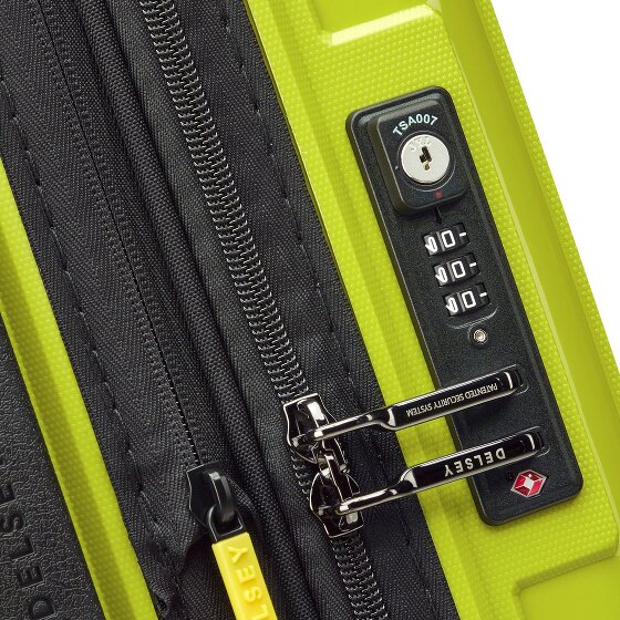 Delsey Paris Lutece Se 4 Rollen Kabinentrolley 55 cm mit Dehnfalte