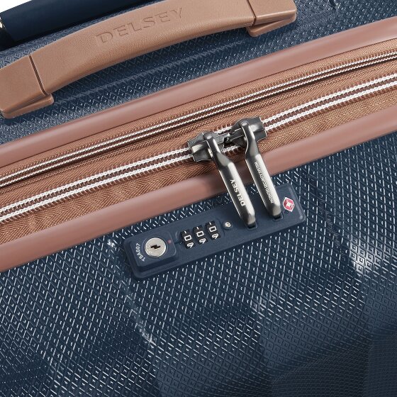 Delsey Paris Carrousel 4 Rollen Trolley 67 cm mit Dehnfalte