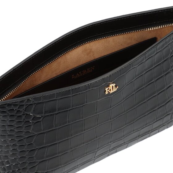 Lauren Ralph Lauren Clutch Tasche Leder 28 cm
