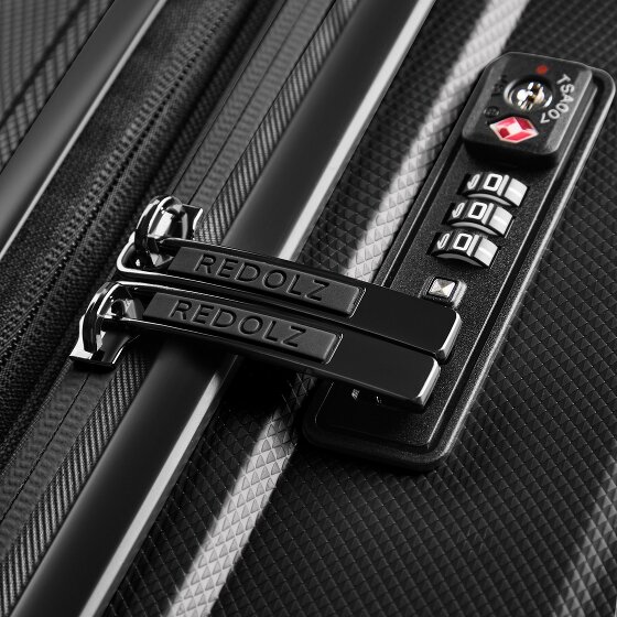 Redolz Essentials 14 4 Rollen Trolley L 77 cm mit Dehnfalte