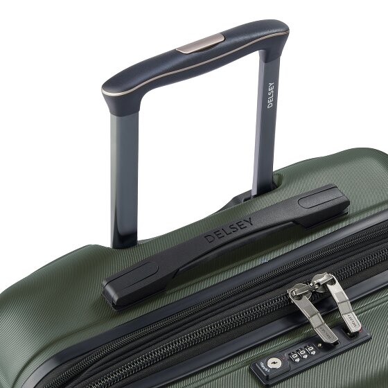 Delsey Paris Meteor 4 Rollen Trolley 68 cm mit Dehnfalte