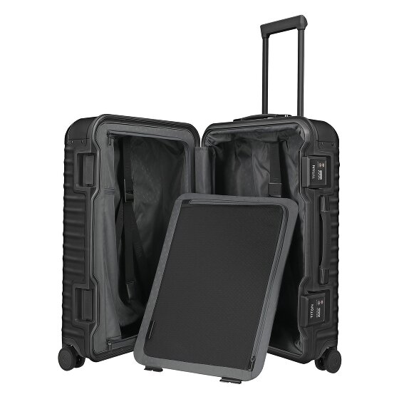 Titan Eternity 4-Rollen Trolley M Aluminium 69 cm