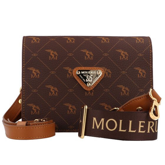 Maison Mollerus Melide Crossover Umhängetasche Leder 22 cm