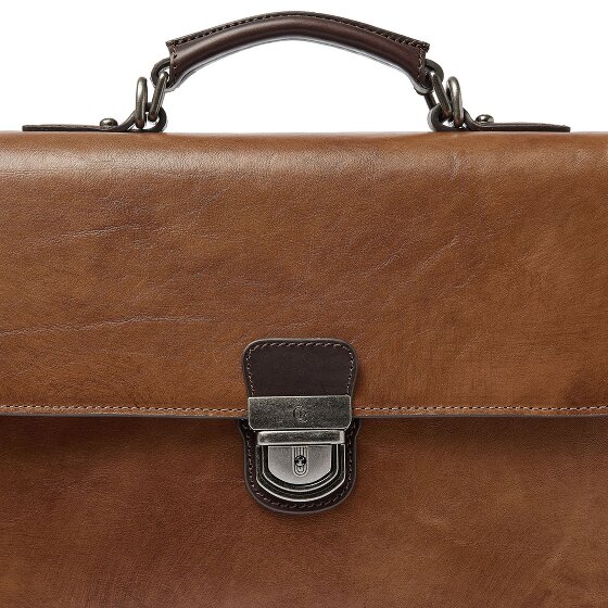 Castelijn & Beerens Rien Aktentasche RFID Leder 39,5 cm Laptopfach