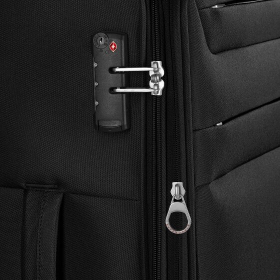 Worldpack Chicago 4 Rollen Kofferset 3-teilig mit Dehnfalte