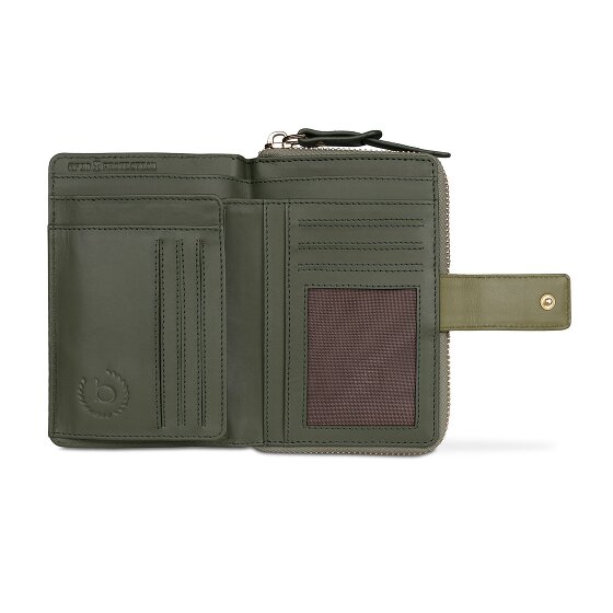 bugatti Viola Geldbörse RFID Schutz Leder 14 cm