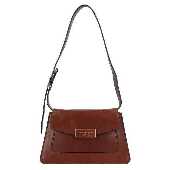 The Bridge Ginevra Schultertasche Leder 28 cm