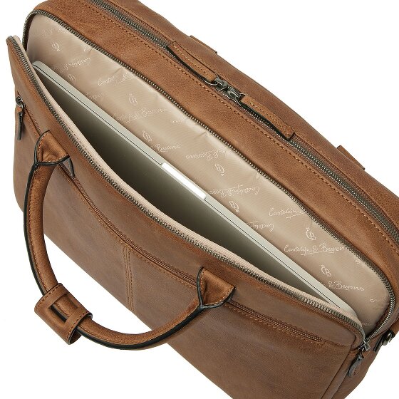 Castelijn & Beerens Carisma Aktentasche Leder 40 cm Laptopfach