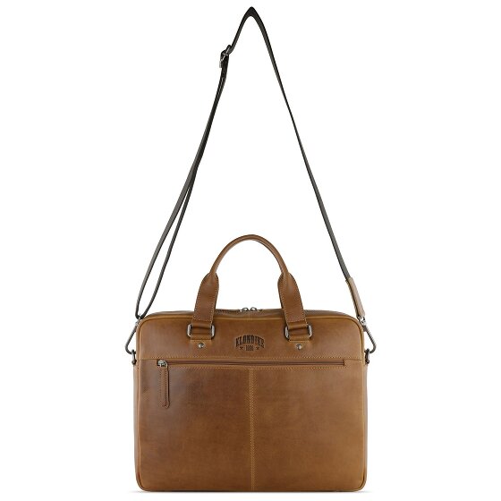 Klondike 1896 Gold Brain Aktentasche Leder 35 cm Laptopfach Klondike 1896 Gold Brain Aktentasche Leder 35 cm Laptopfach