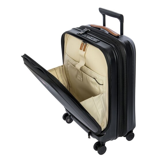 Bric's Taormina 4 Rollen Trolley S 57 cm mit Dehnfalte