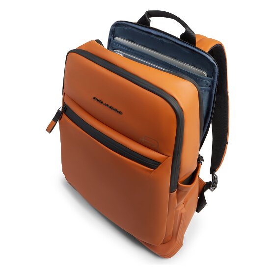 Piquadro Corner Business-Rucksack RFID Schutz 43 cm Laptopfach