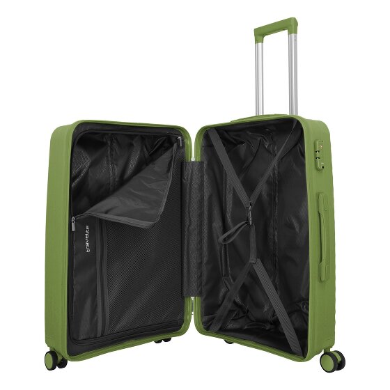 Travelite Pacific 4 Rollen Kofferset 3-teilig